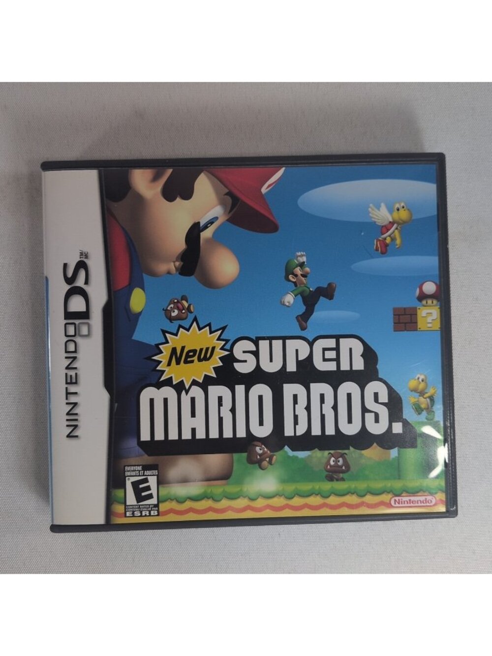 New Super Mario Bros Nintendo DS CIB Complete Case & Manual NTR-A2DE-USA